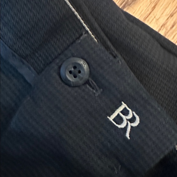 Banana Republic Men's Charcoal Grey Slim Tapered Fit Dress Pants Sz 34 - Picture 7 of 7